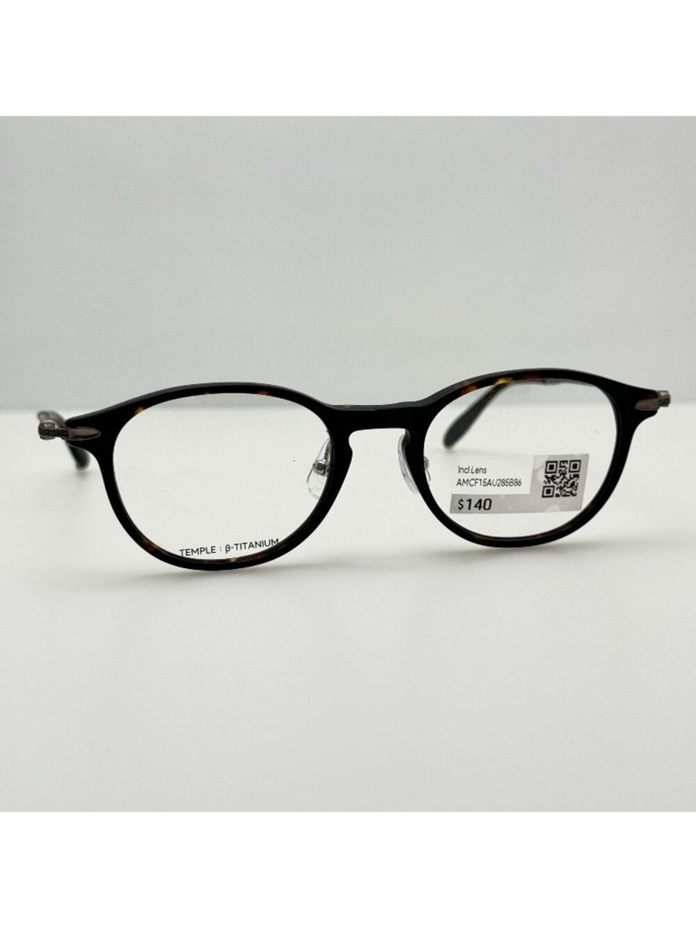 Jins MCF-15A-U285B 86 Eyeglasses Eye Glasses Frames 48.4-19.6-145 38